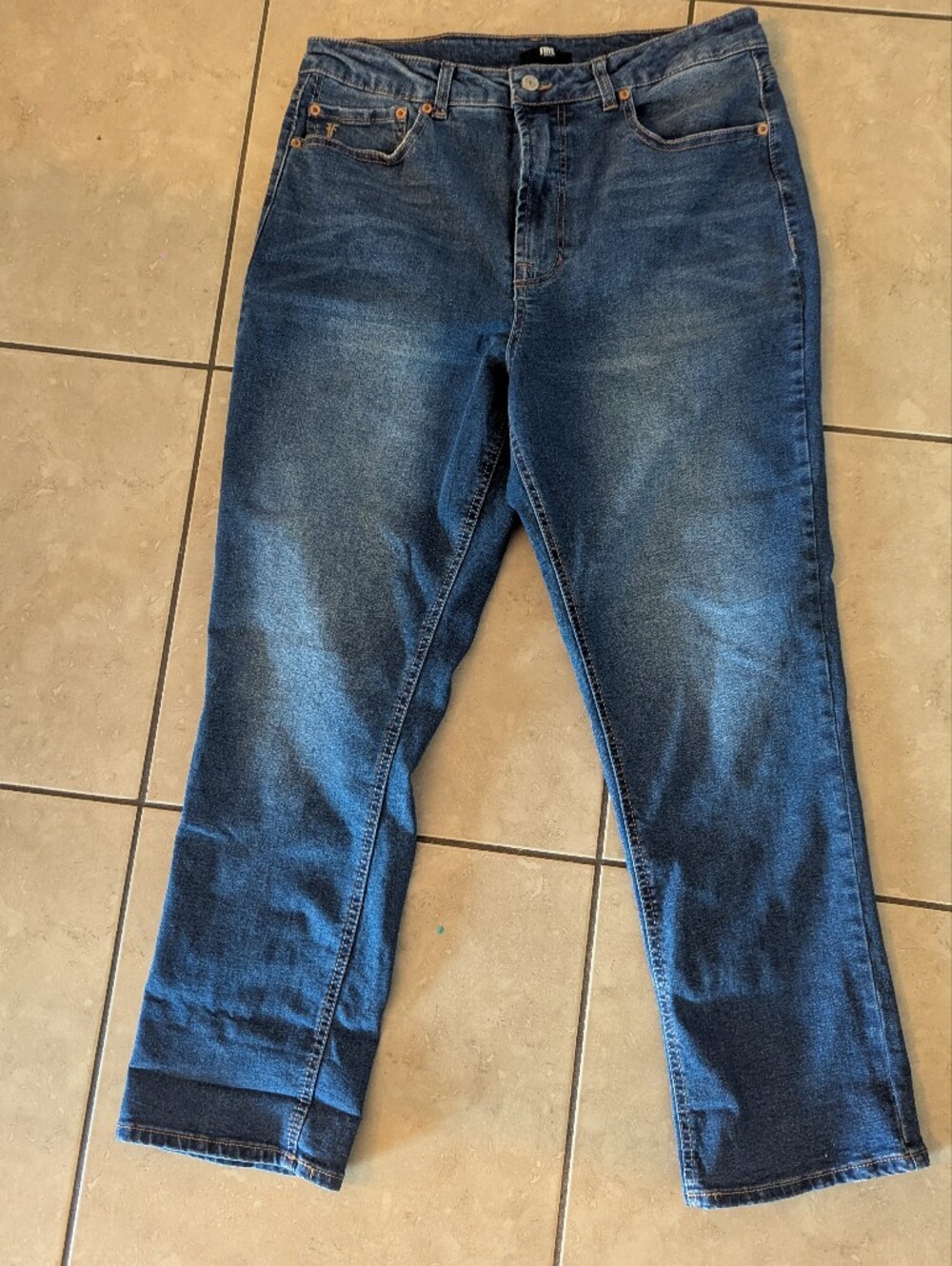 Frye Classic Dark Wash Straight Leg Jeans